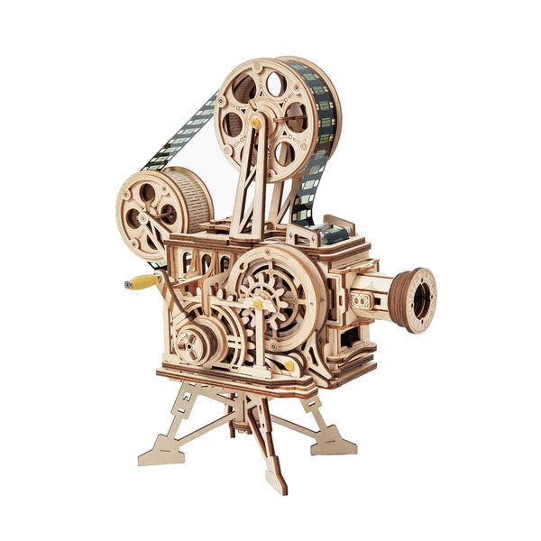 The Flicker: Hand-Cranked Wooden Projector Kit, photo 1 of 8
