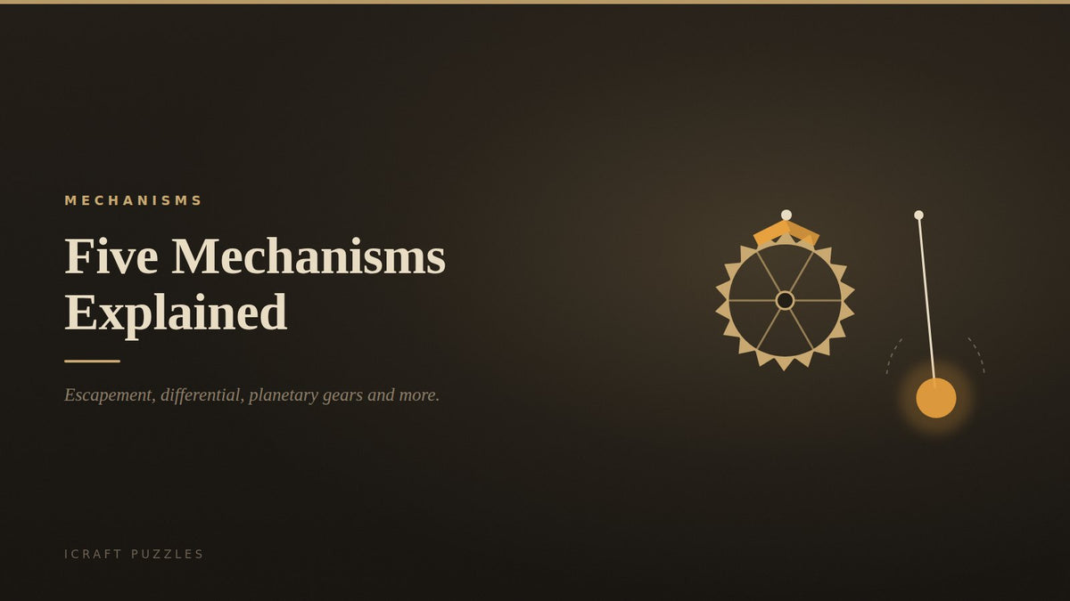 Five Mechanisms Explained: Escapement, Differential, and More