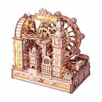 The London Circuit: Wooden Marble Run Kit with LED Lights, photo 8 of 8