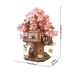 Hanami: Sakura Tree House Wooden Kit, photo 2 of 8
