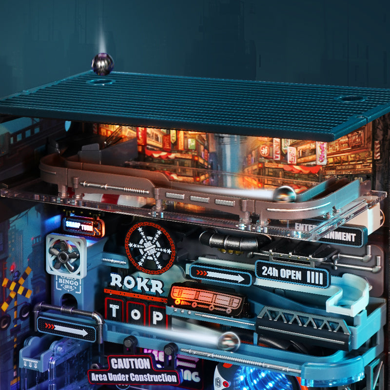 Terminus: Cyberpunk Marble Run Kit with LED, photo 3 of 17