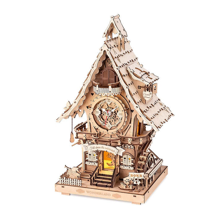On the Hour: Wooden Cuckoo Clock Kit with LED, photo 8 of 8