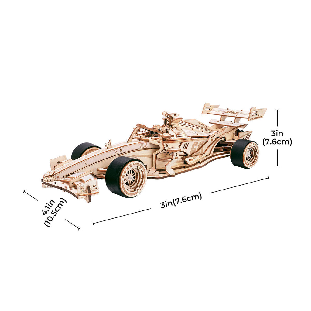 The Flying Lap: Wind-Up Racing Car Kit, photo 6 of 6