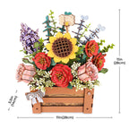 The Everbloom: Wooden Flower Bouquet Kit You Arrange, photo 7 of 8