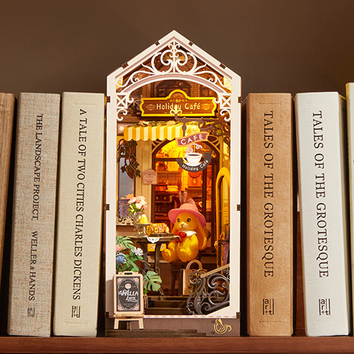 The Regular: Café Book Nook Kit with LED, photo 3 of 10