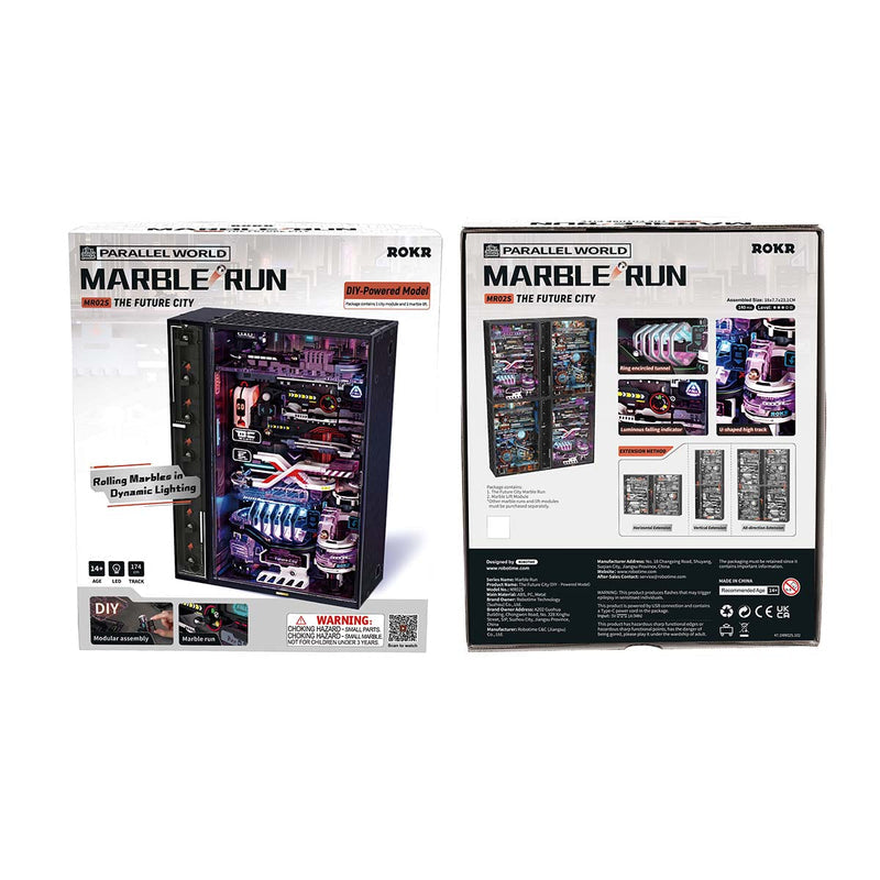 Meridian: Cyberpunk Marble Run Kit with LED, photo 13 of 13
