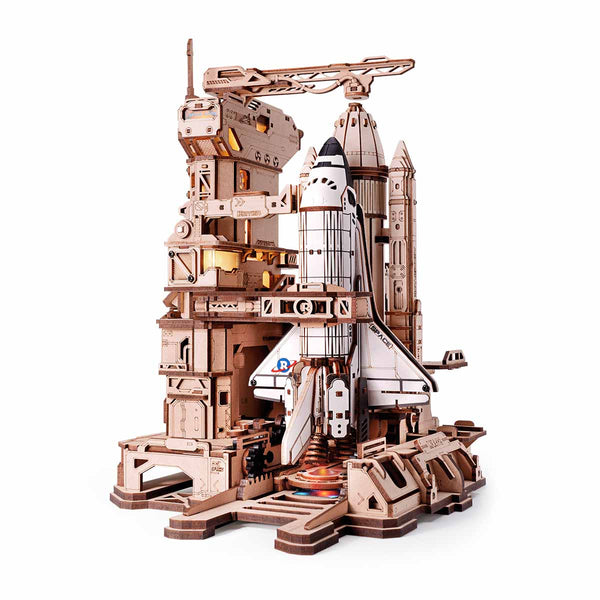ROKR LKA02 space shuttle 3D wooden puzzle, 446 pieces