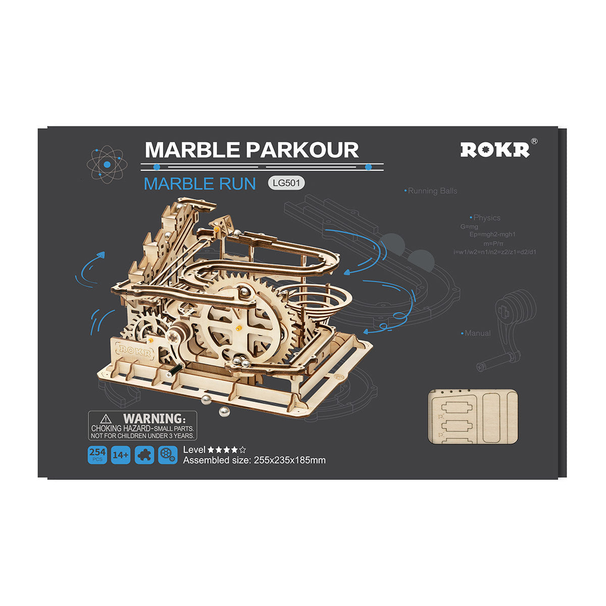 Switchback: Wooden Marble Run Kit, photo 7 of 8