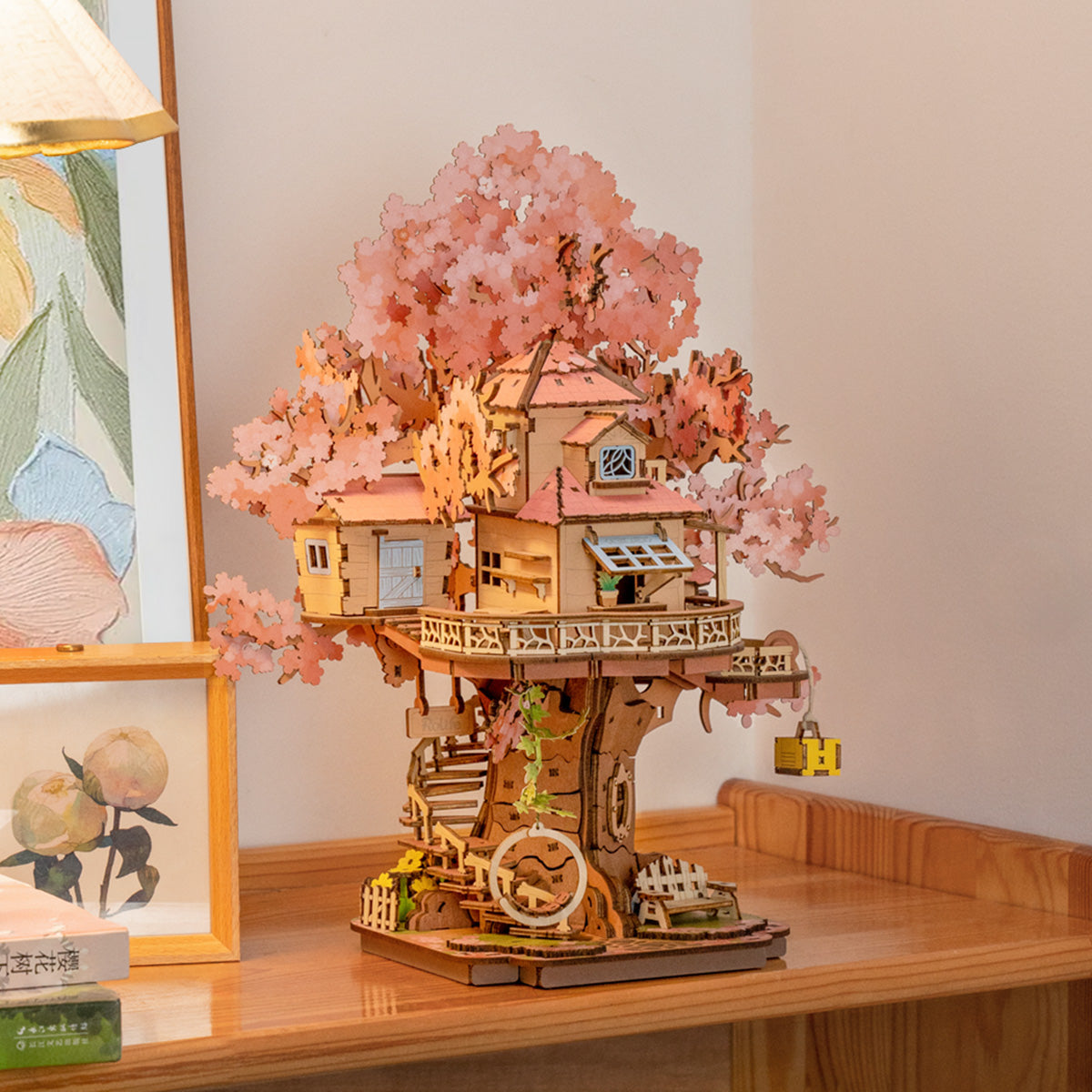 Hanami: Sakura Tree House Wooden Kit, photo 4 of 8