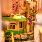 The Riverbank: Sakura Book Nook Kit with LED, photo 6 of 8