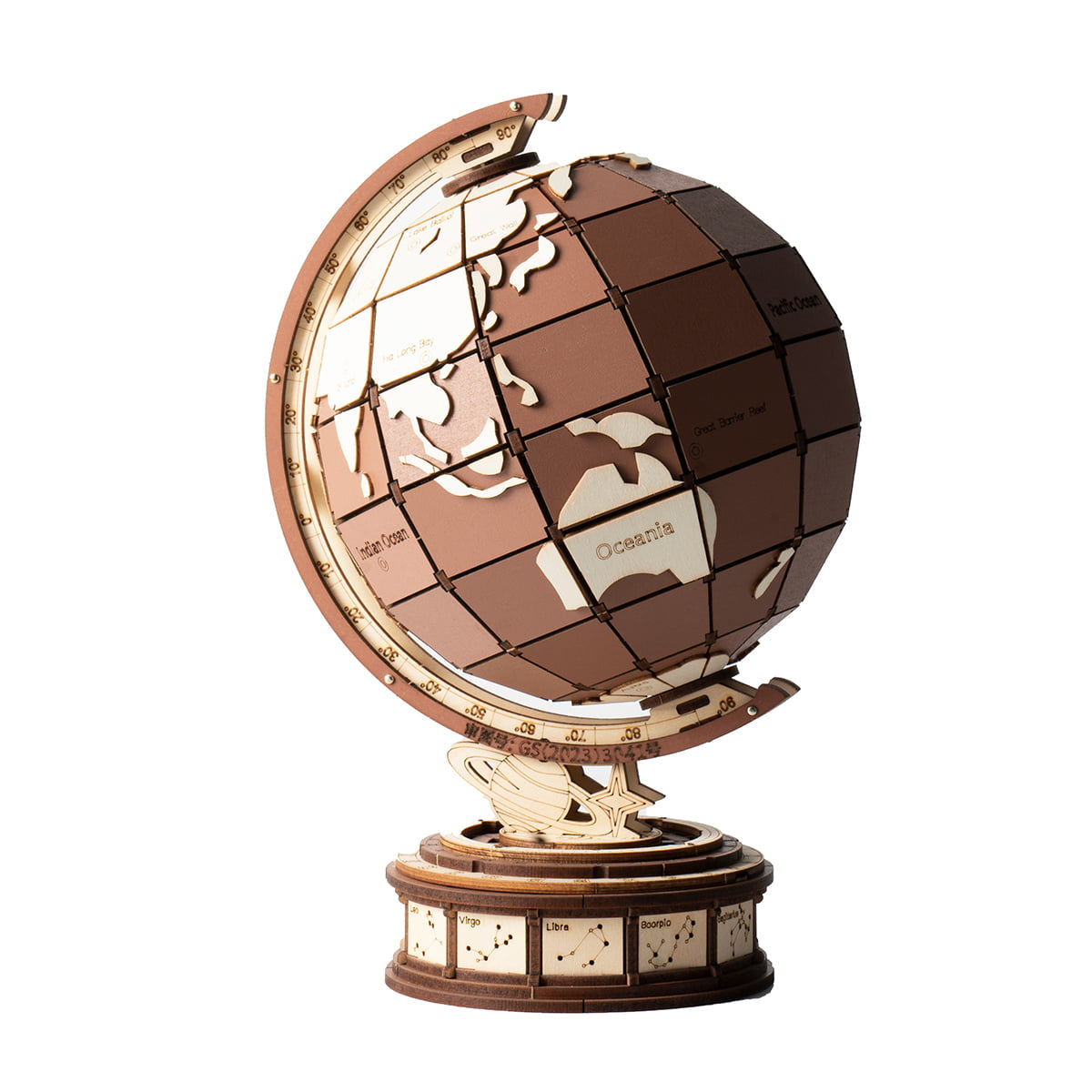 Orloj: Wooden Globe and Astronomical Clock Kit, photo 2 of 7