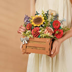 The Everbloom: Wooden Flower Bouquet Kit You Arrange, photo 4 of 8