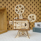 The Flicker: Hand-Cranked Wooden Projector Kit, photo 5 of 8