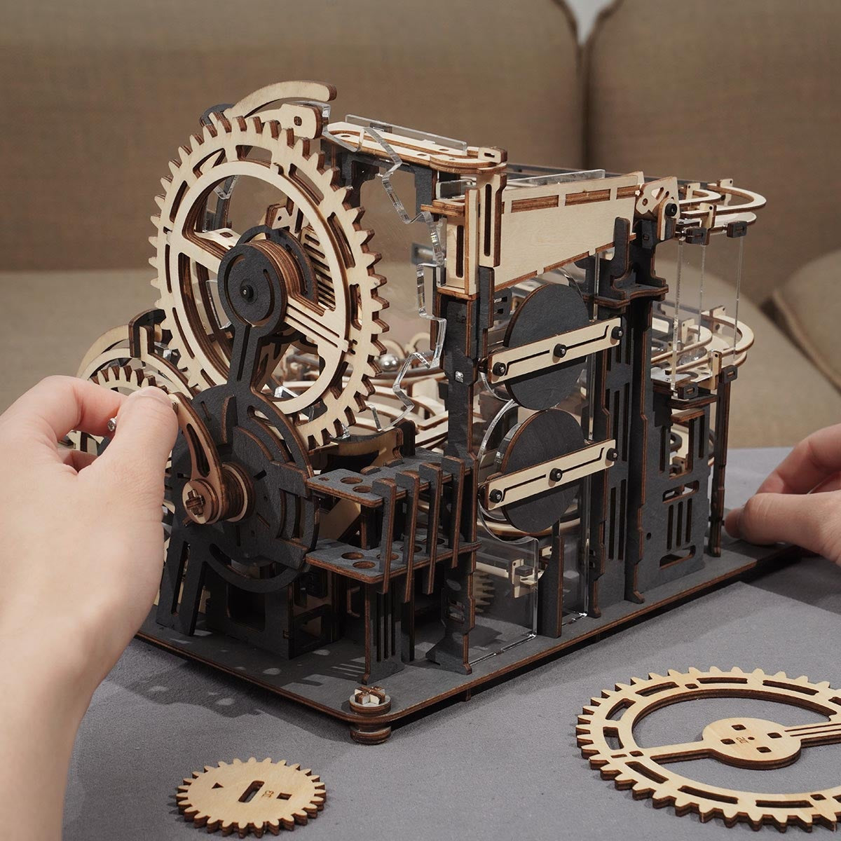 The Long Way Round: Wooden Marble Run Kit, photo 3 of 11