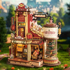 The Wonder Works: Wooden Music Box Kit, 449 Pieces