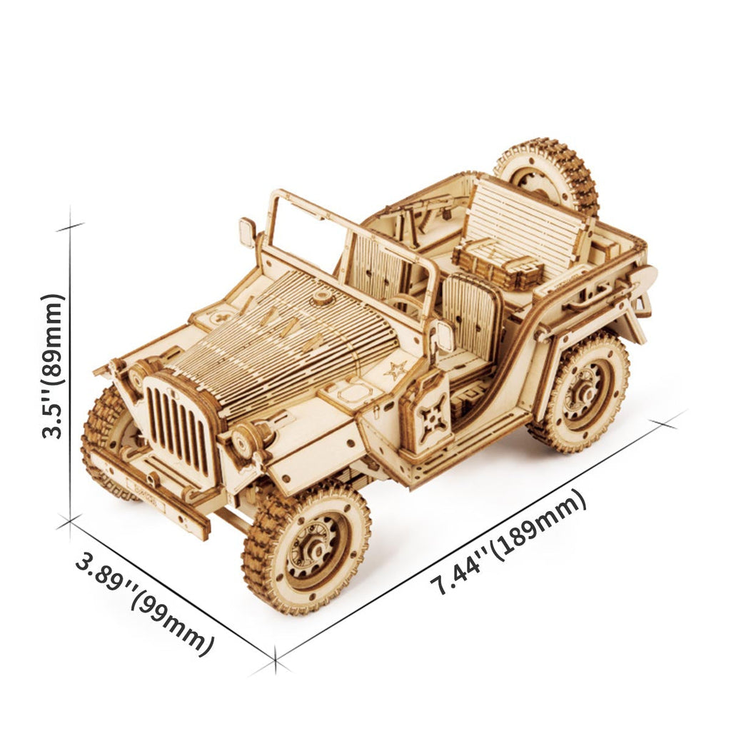 Quarter-Ton: 1:18 Wartime Utility Vehicle Kit, photo 6 of 7