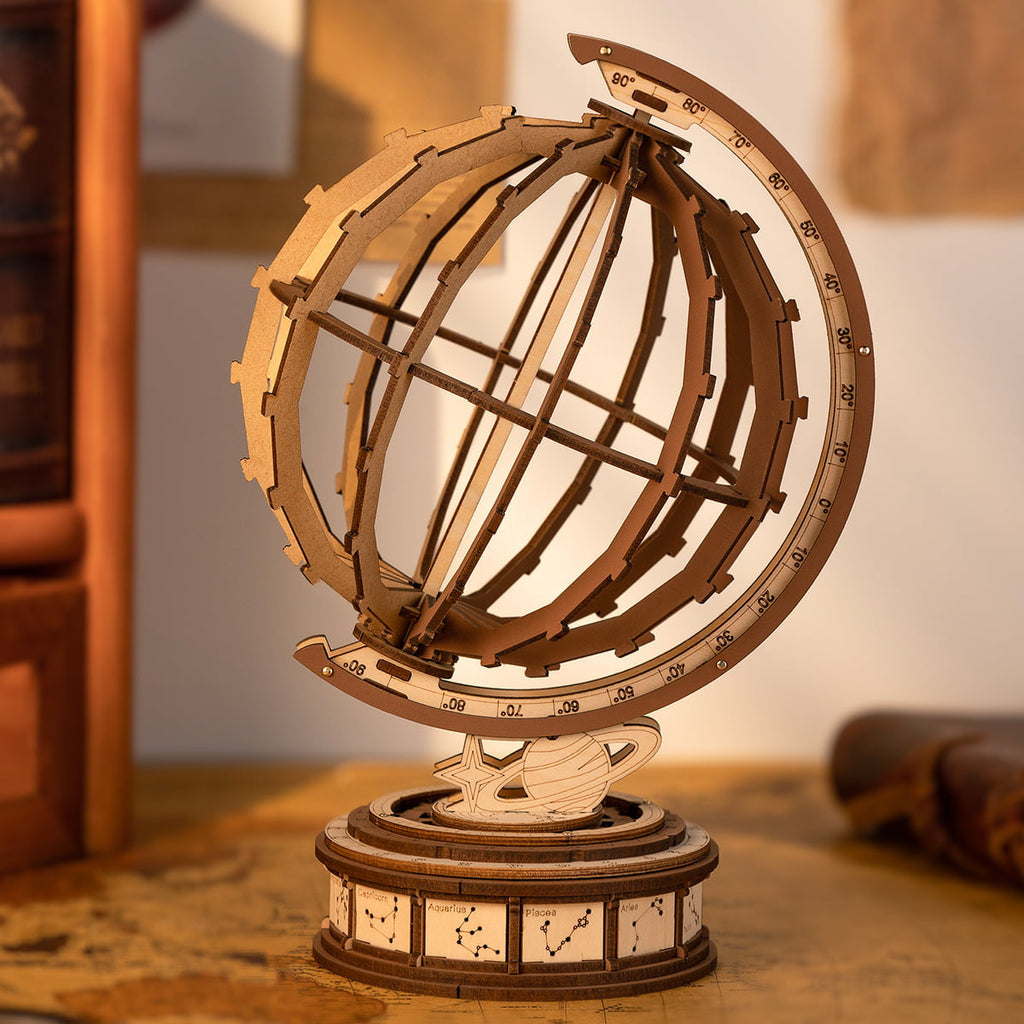 Orloj: Wooden Globe and Astronomical Clock Kit, photo 5 of 7