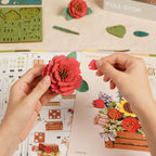 The Everbloom: Wooden Flower Bouquet Kit You Arrange, photo 6 of 8