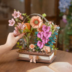 Anthology: Wooden Flower Book Bouquet Kit, photo 3 of 8