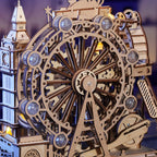 The London Circuit: Wooden Marble Run Kit with LED Lights, photo 4 of 8