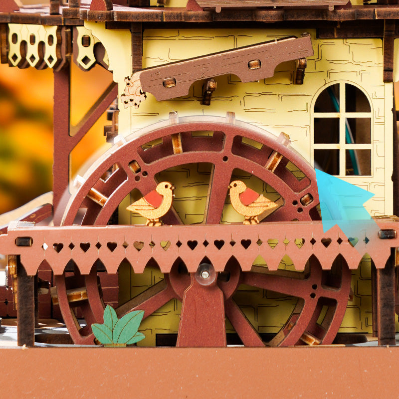 On the Hour: Wooden Cuckoo Clock Kit with LED, photo 5 of 8