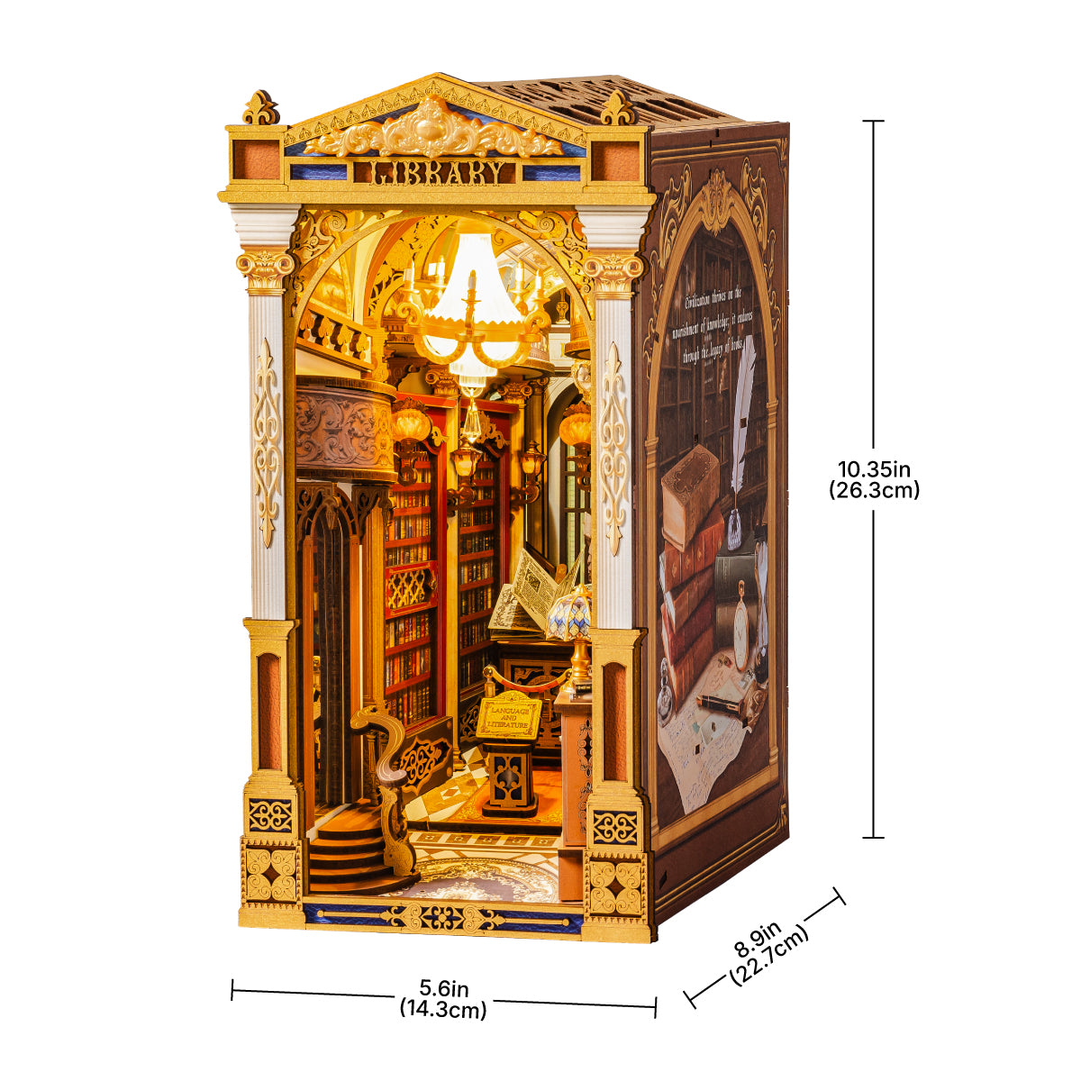 Wunderkammer: Victorian Library Book Nook Kit, photo 6 of 13