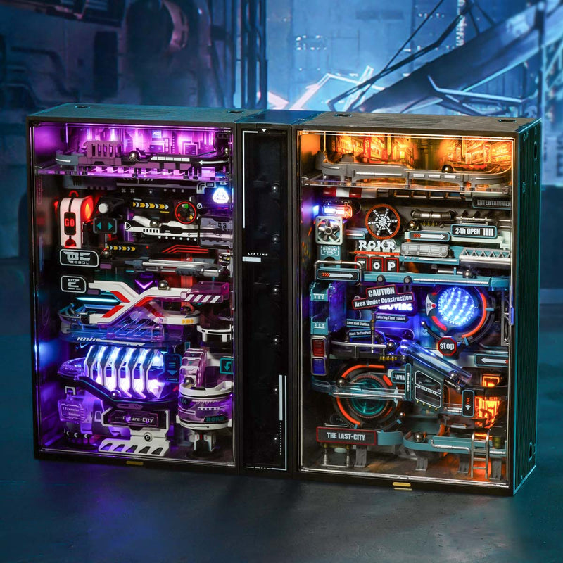 Terminus: Cyberpunk Marble Run Kit with LED, photo 15 of 17