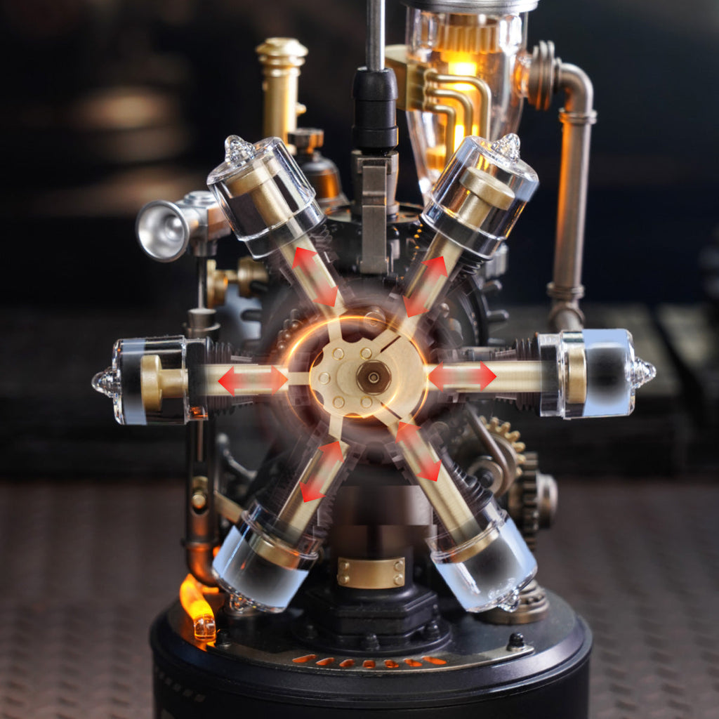 The Aerial Screw: Steampunk Helicopter Model Kit, photo 4 of 13