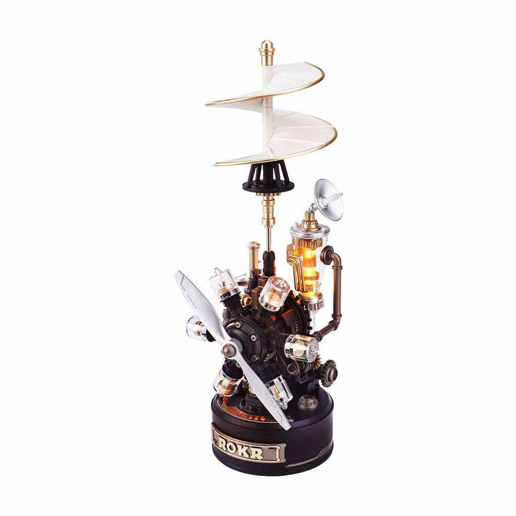 The Aerial Screw: Steampunk Helicopter Model Kit, photo 8 of 13