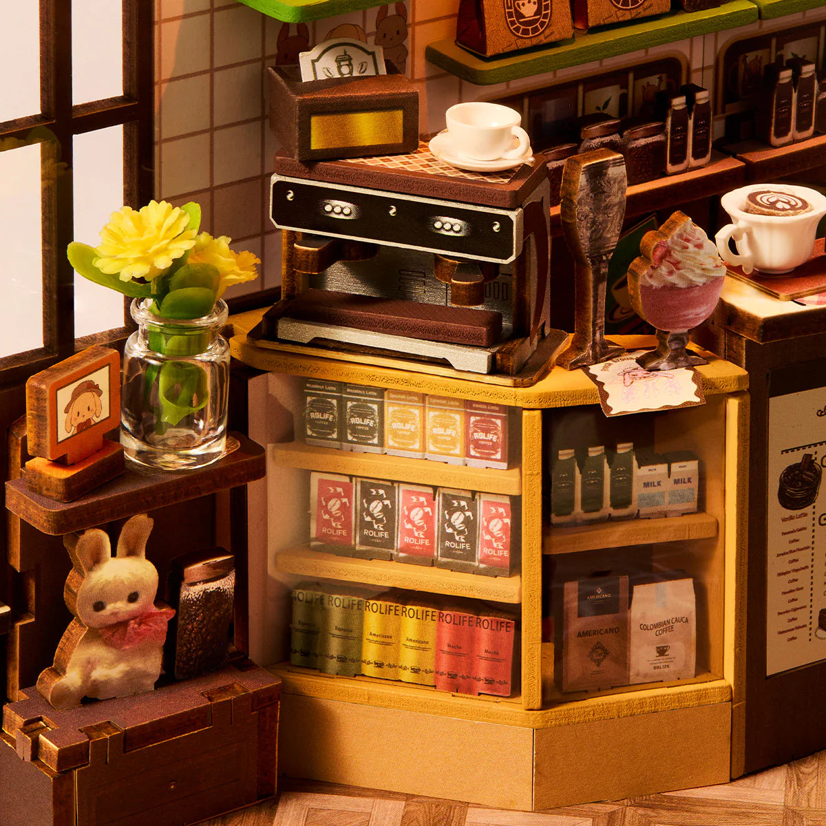 The Regular: Café Book Nook Kit with LED, photo 8 of 10