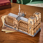 The Long Work: Notre-Dame Wooden Model Kit, photo 3 of 9