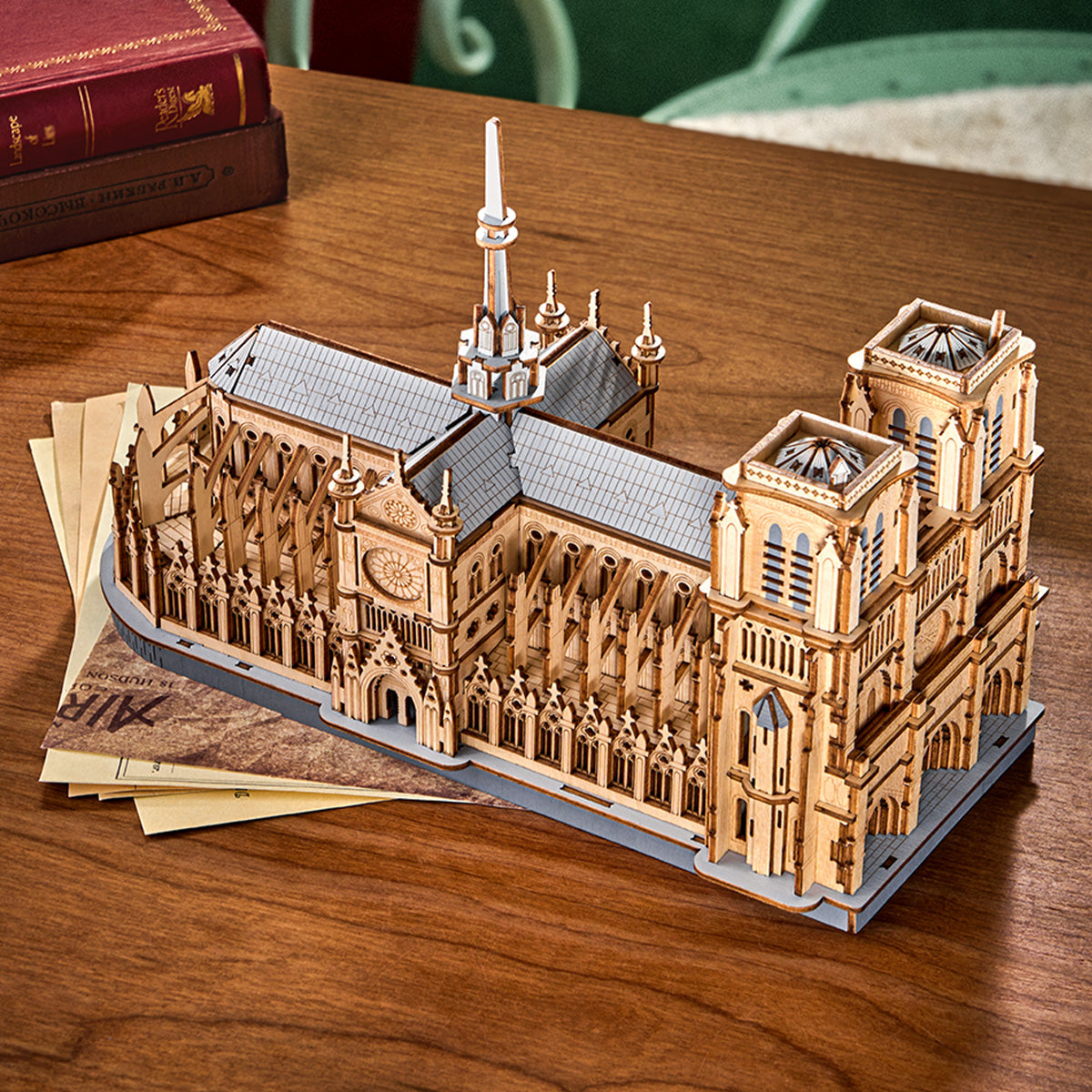 The Long Work: Notre-Dame Wooden Model Kit, photo 3 of 9