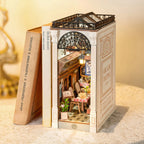 The Passage: Arcade Book Nook Kit with LED, assembled: 148-piece kit