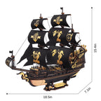 The Pirate's Fortune: 3D Wooden Ship Model Kit, photo 3 of 6