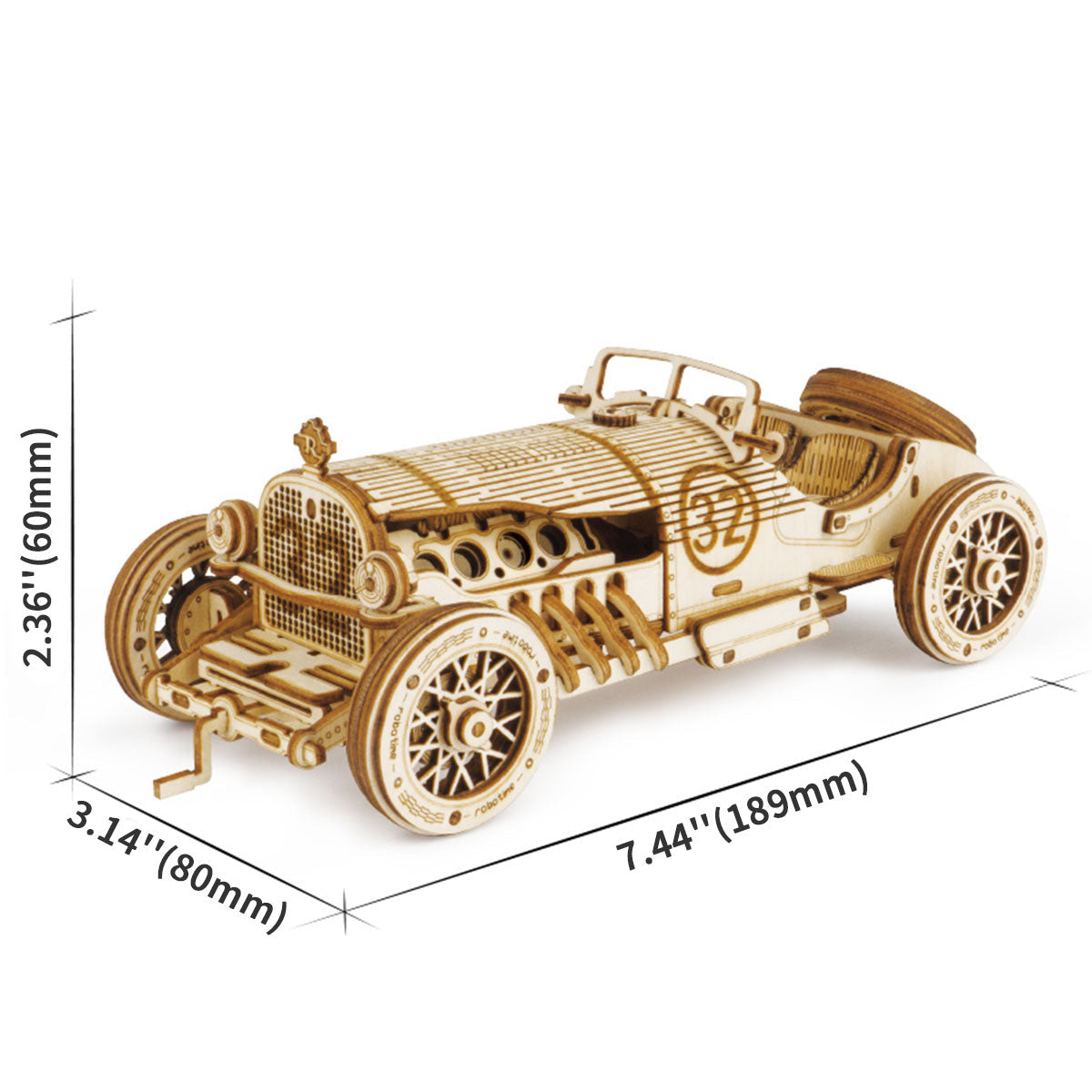 The Riding Mechanic: 1:16 Racing Car Model Kit, photo 7 of 8