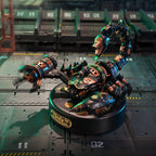 Pandinus: Moving Scorpion Model Kit, assembled: 123-piece kit