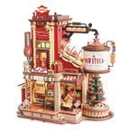The Wonder Works: Wooden Music Box Kit, 449 Pieces