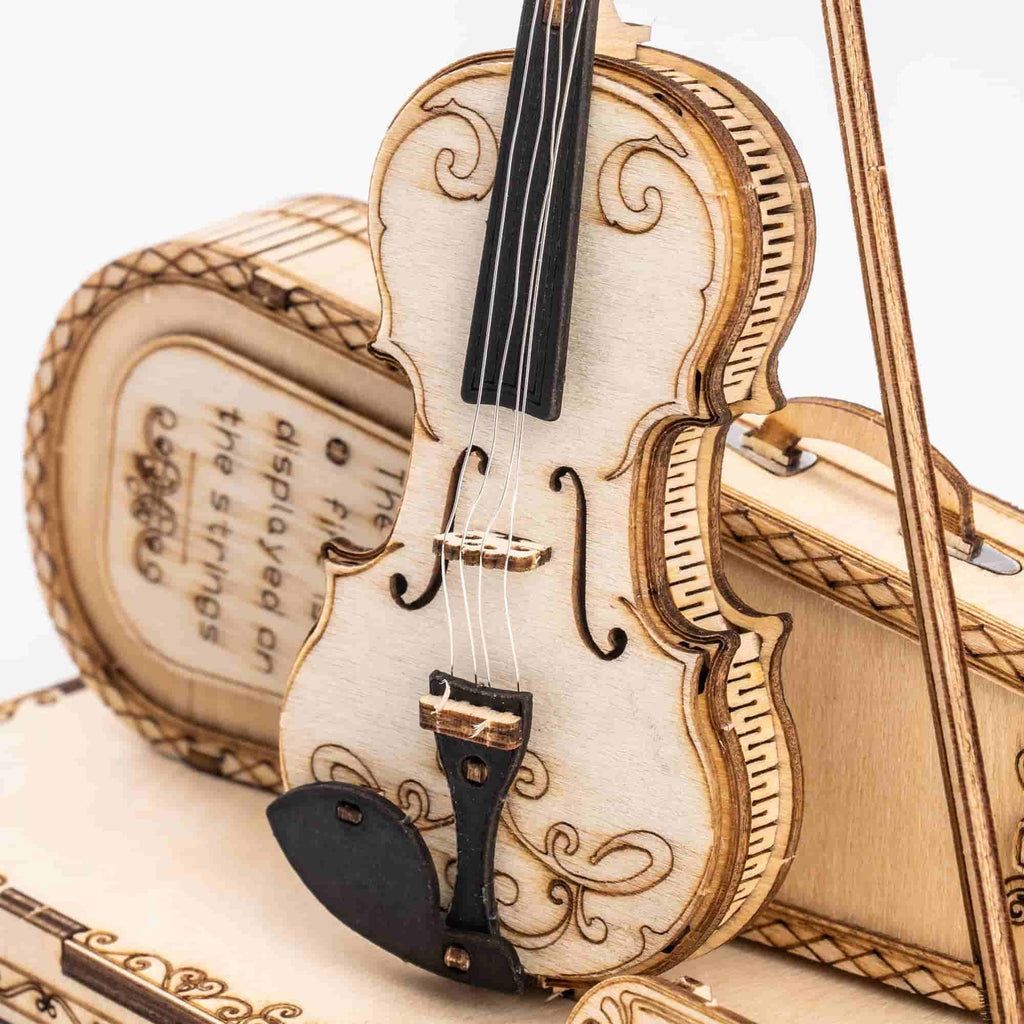 Nocturne: Wooden Violin Model Kit, photo 5 of 7