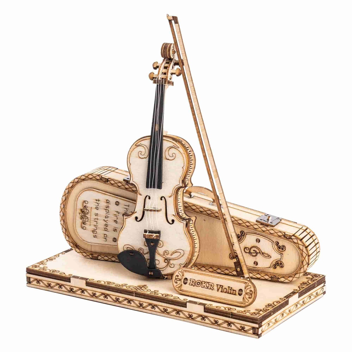 Nocturne: Wooden Violin Model Kit, photo 2 of 7