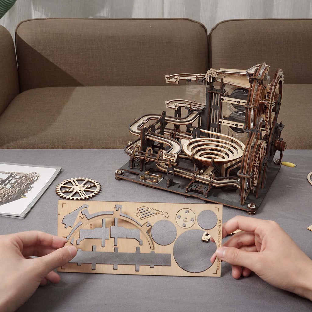 The Long Way Round: Wooden Marble Run Kit, photo 6 of 11