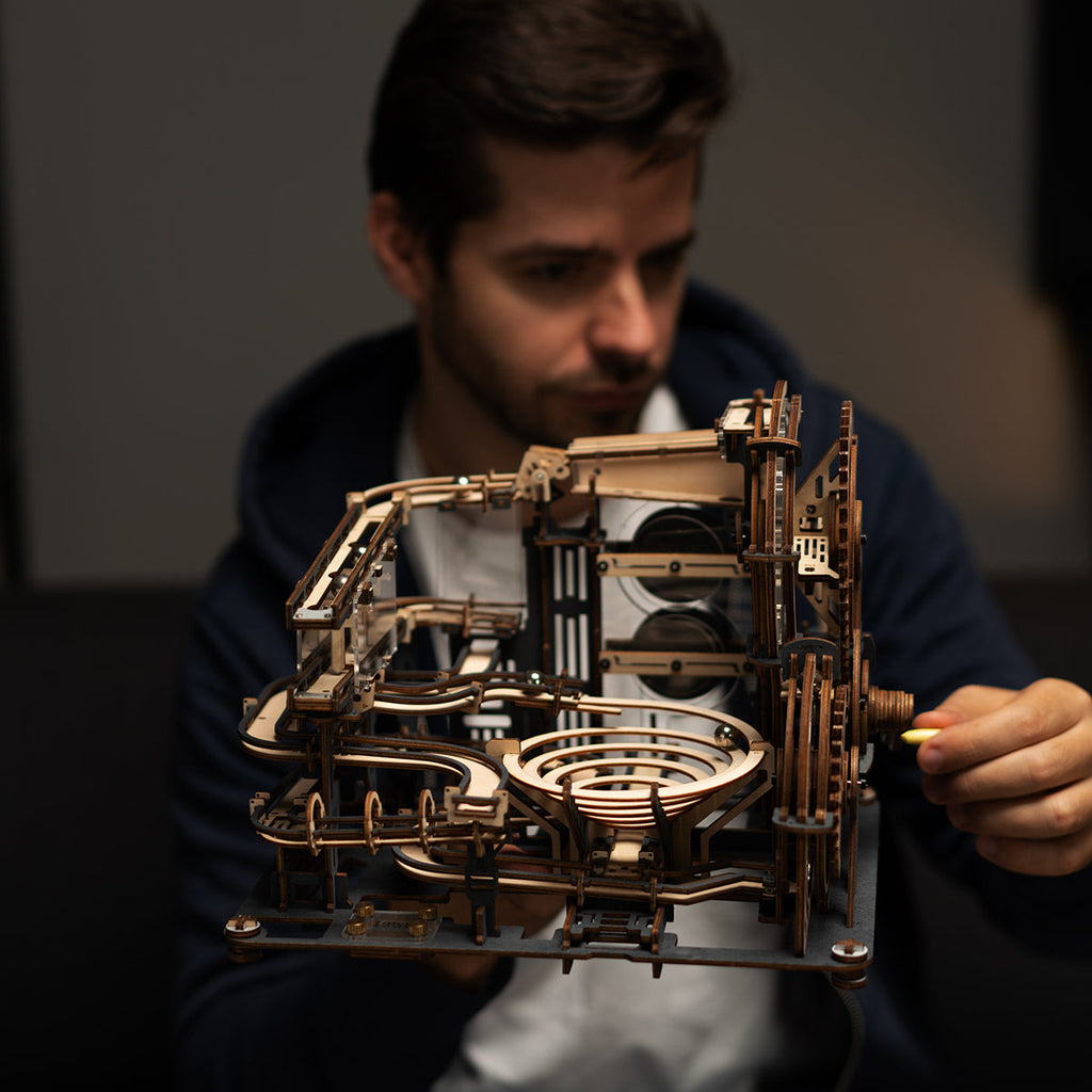 The Long Way Round: Wooden Marble Run Kit, photo 9 of 11