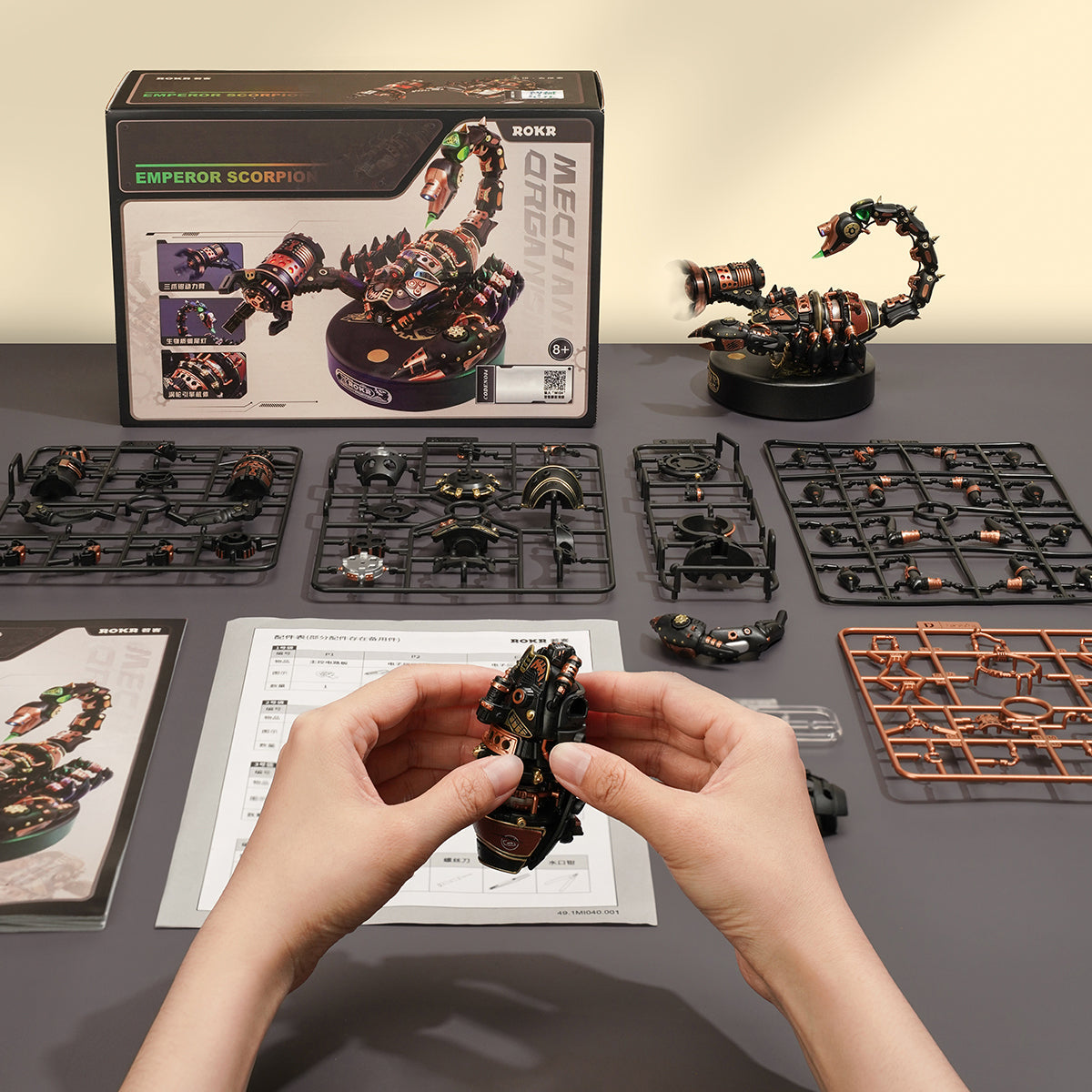 Pandinus: Moving Scorpion Model Kit, photo 5 of 7