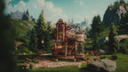 The Wonder Works: Wooden Music Box Kit, 449 Pieces