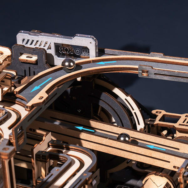 Escape Velocity: Wooden Marble Run Kit, photo 4 of 14