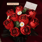 Nine Roses: Wooden Rose Bouquet Kit, photo 4 of 8