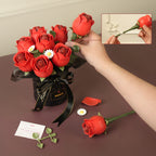 Nine Roses: Wooden Rose Bouquet Kit, photo 6 of 8