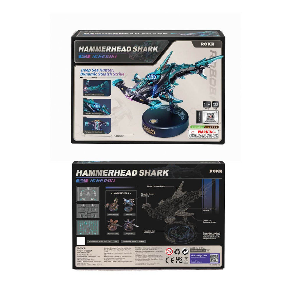 The Deep Current: Mechanical Shark Model Kit with LED, photo 7 of 8