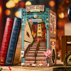 Street Level: Subway Book Nook Kit with LED, assembled: 196-piece kit